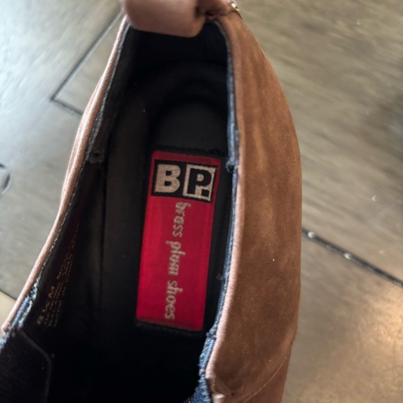 Vintage BP women  Dark Brown Suede Boots - Picture 5 of 9